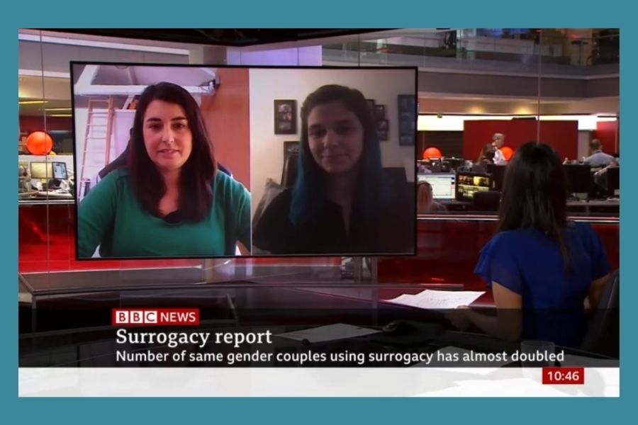 Brilliant Beginnings talks with BBC News about the increase in surrogacy for UK intended parents