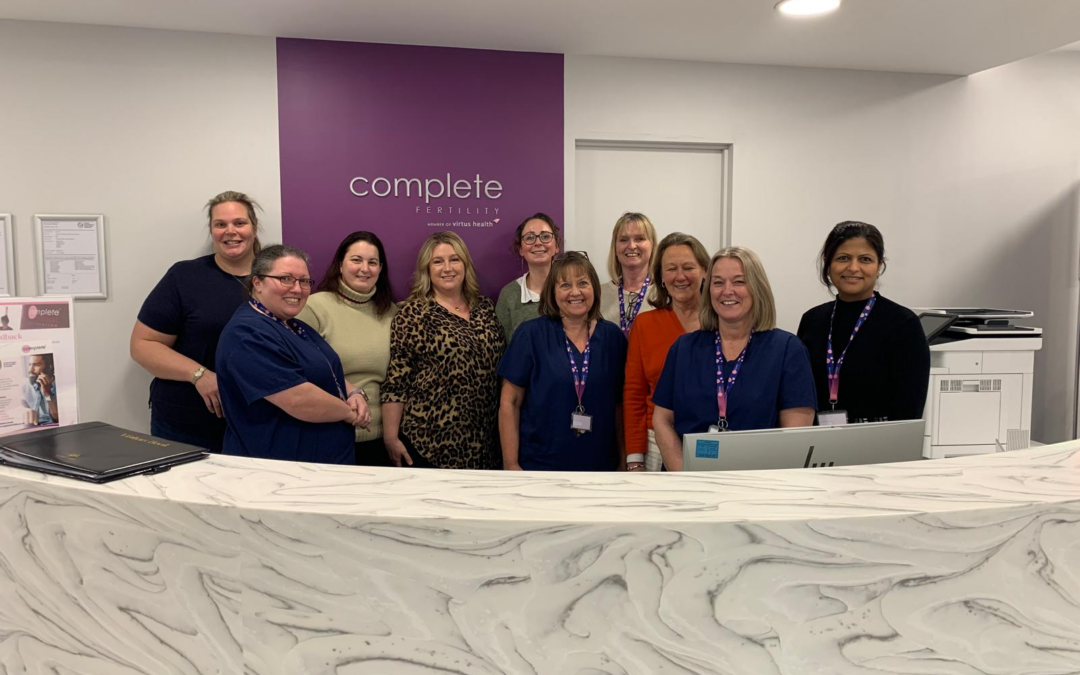 The Brilliant Beginnings team visits Complete Fertility